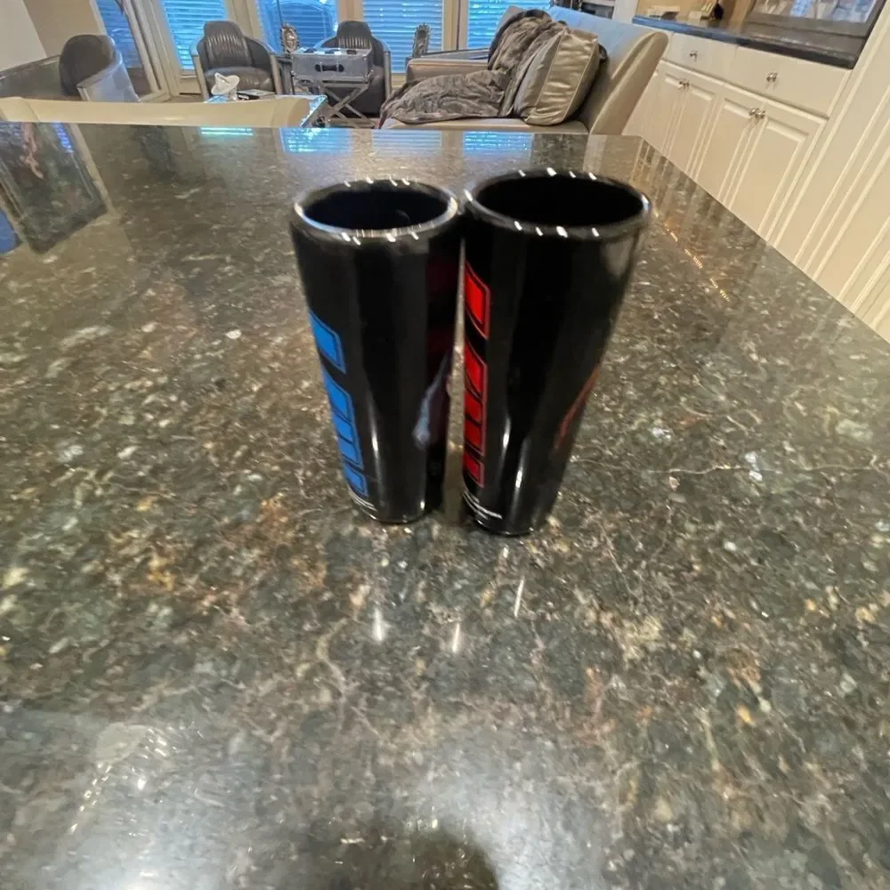 Set of Extra Tall Collectible Kiss Shotglasses!